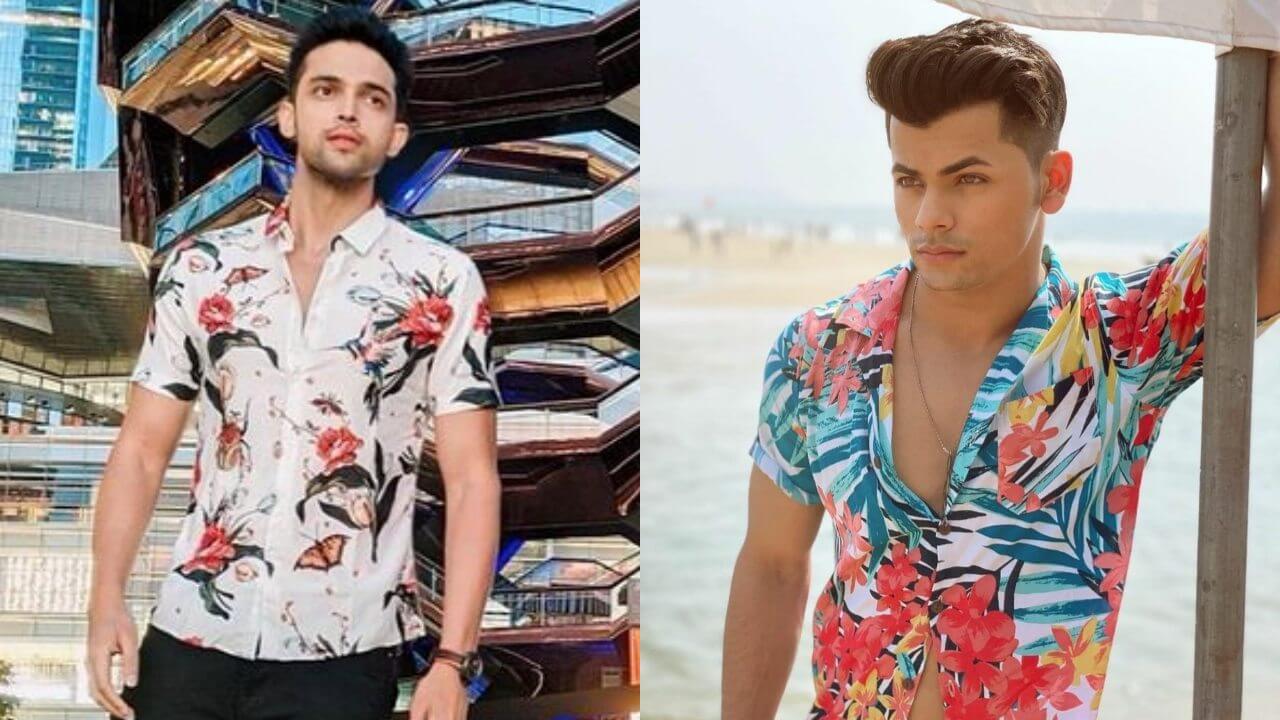 Parth Samthaan and Siddharth Nigam shared their total picture in floral shirt 3349