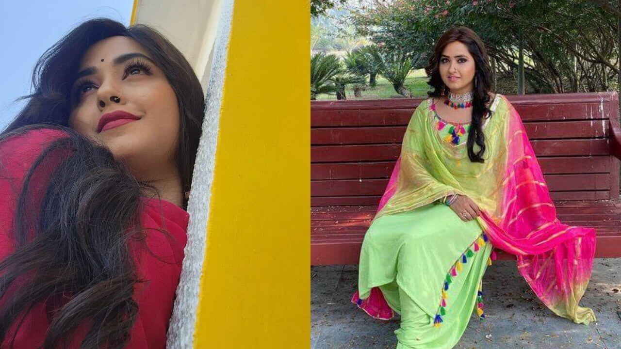 See Indian look in Kajal Raghwani's suit salwar 3906