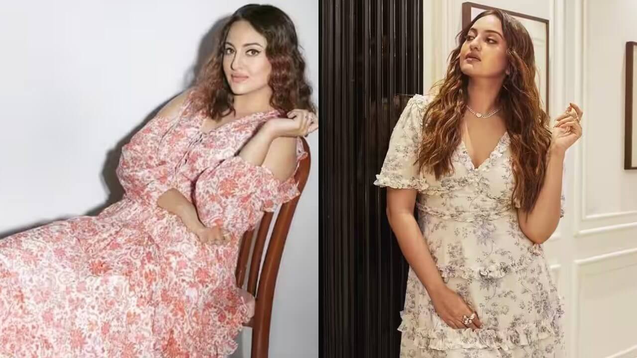 Sonakshi Sinha's floral dress rocked the internet, fans liked it 3523