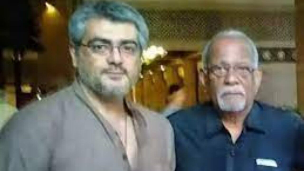 Ajith Kumar's father P Subramaniam passed away at the age of 84 7950