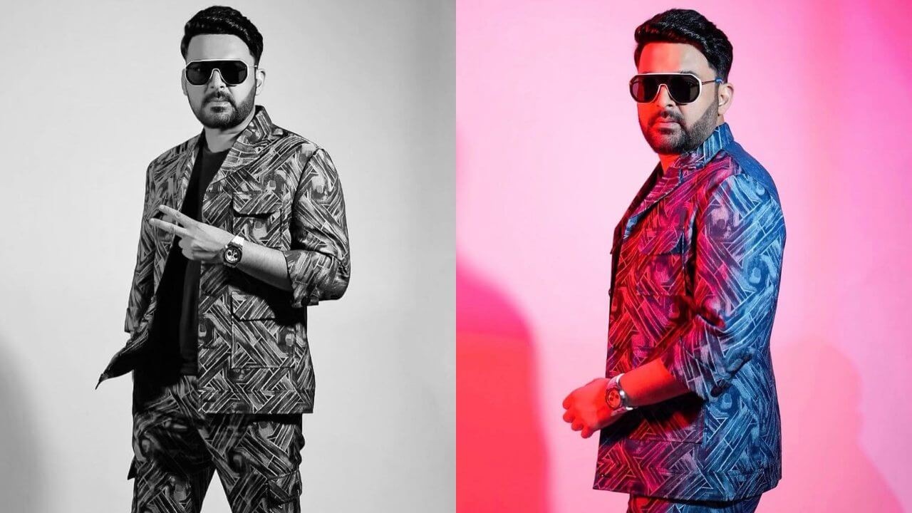 Comedian Kapil Sharma loves printed blazer suits, see proof 4823