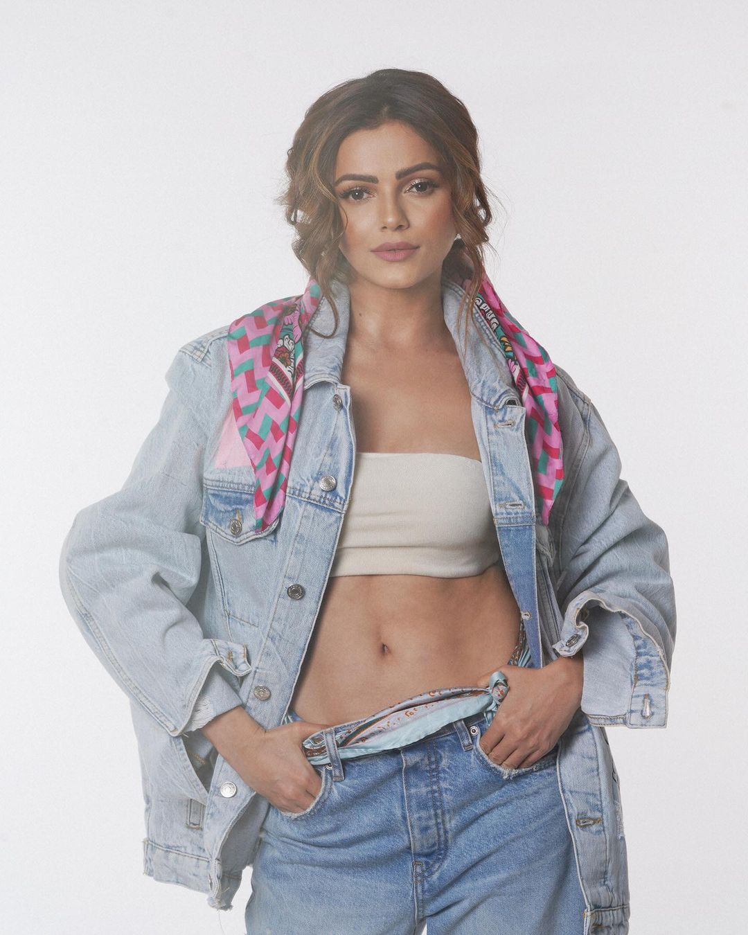 Denim jacket saved Rubina Dilaik's respect, pictures blew fans away 4908