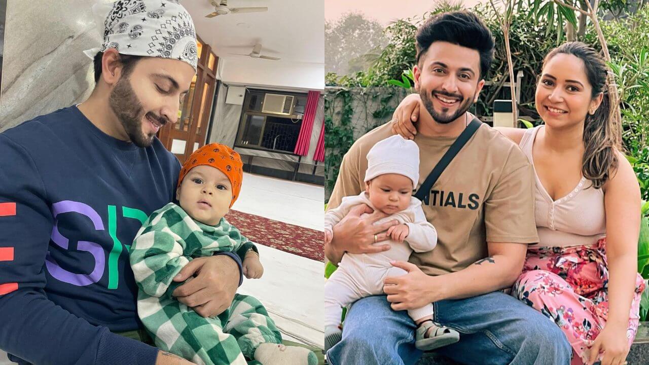 Dheeraj Dhupar is enjoying very fun moments with his son, see photos 5839