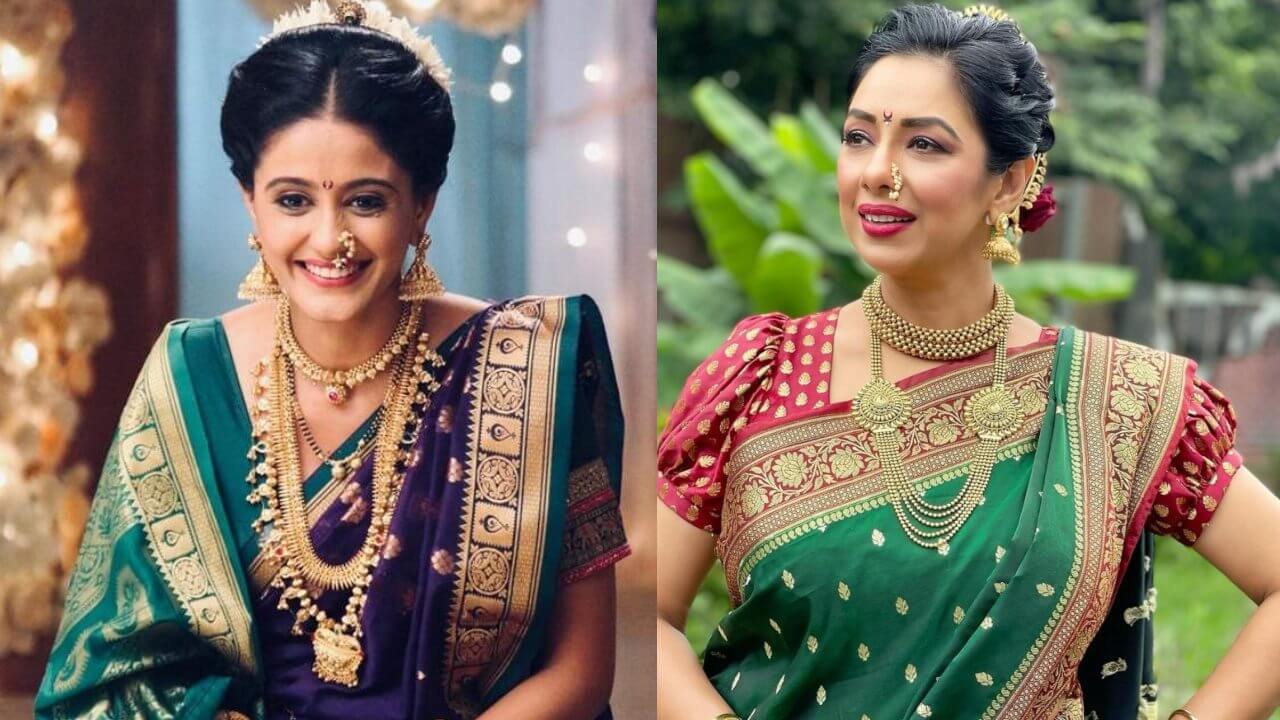 From Ayesha Singh to Rupali Ganguly: See the beautiful Marathi looks of actresses 4696