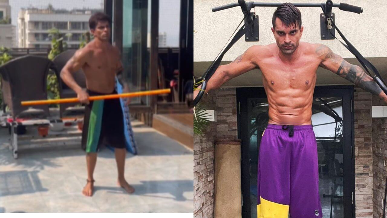 Karan Singh Grover inspires his fans to stay fit 5680