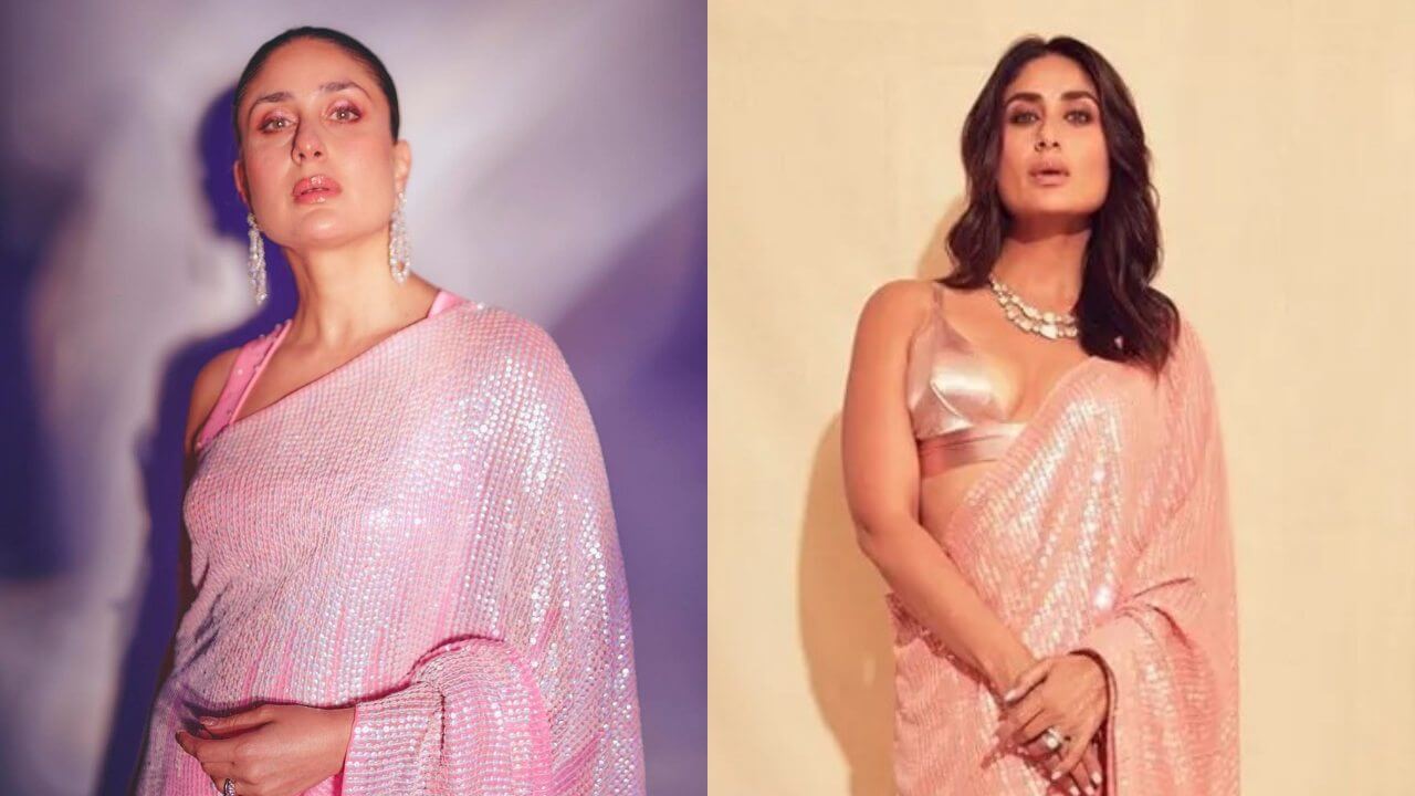 Kareena Kapoor Khan is serving beautiful vibes in sequinned saree look, see photos 6369