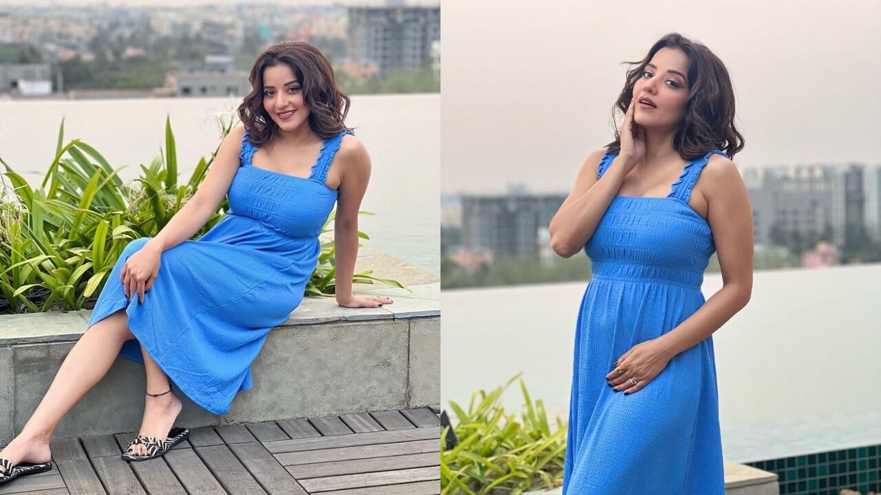 Monalisa is serving beautiful vibes in Calcutta, see photos 5568