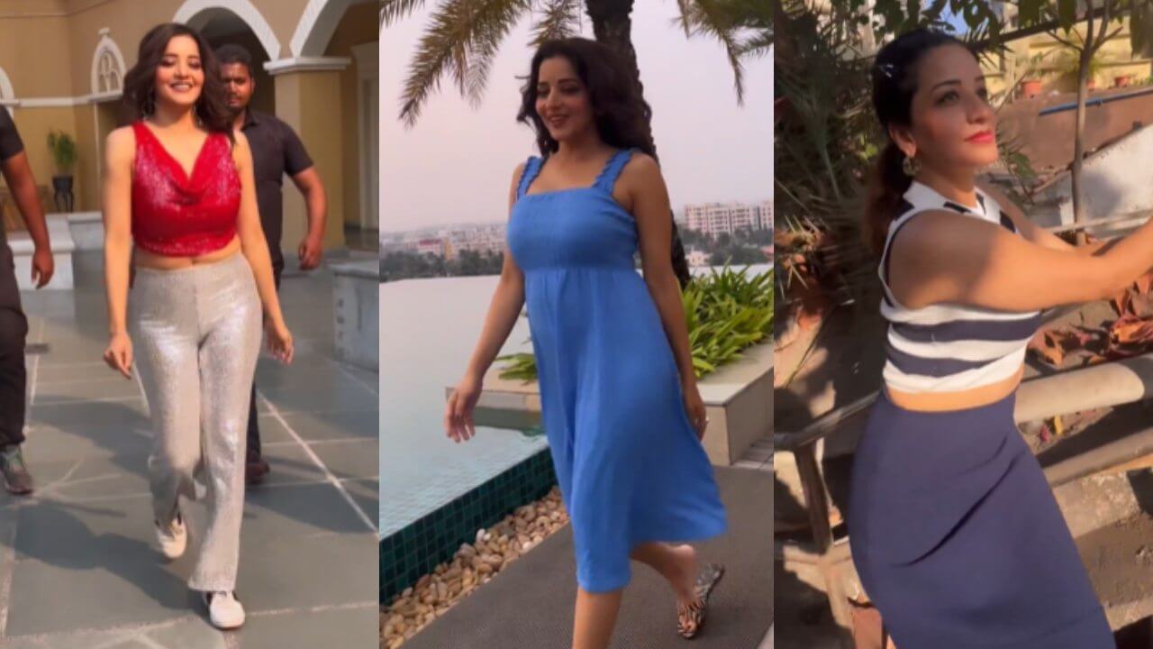 Monalisa shared a set of her different outfits through Instagram Reel 6044