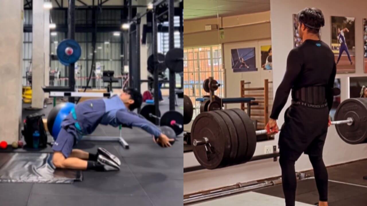 Neeraj Chopra is very serious about fitness, see proof 6353