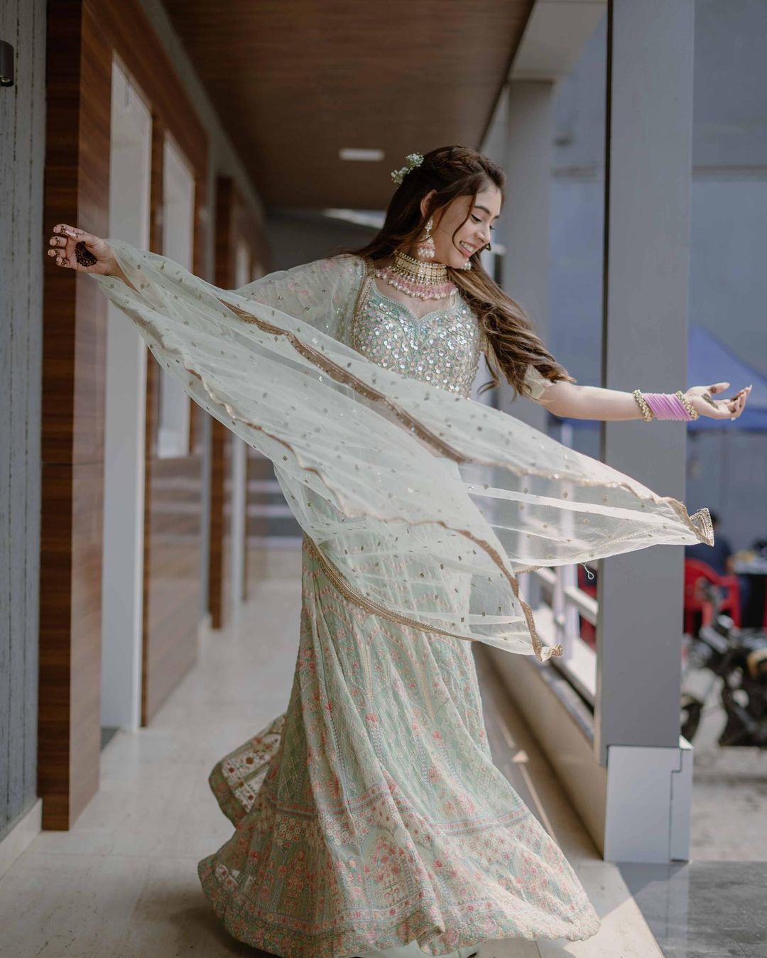 Niti Taylor showed the magic of her beauty, Niti dazzled with her beautiful lehenga 5469