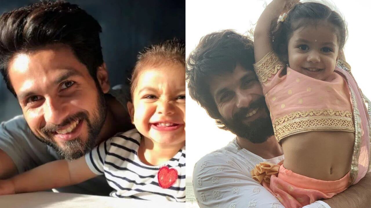 The adorable bonding between Shahid Kapoor and Misha Kapoor will give you father-daughter goals 7442