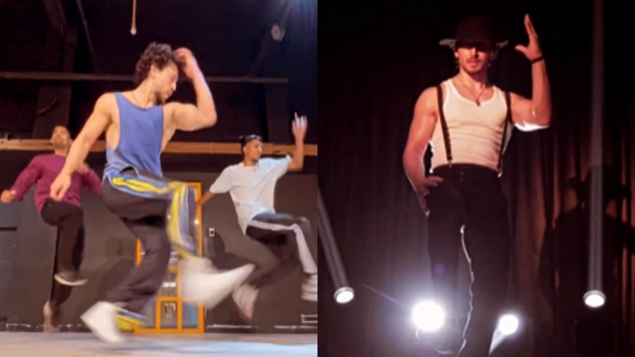 Tiger Shroff impresses fans with his dance moves 4789