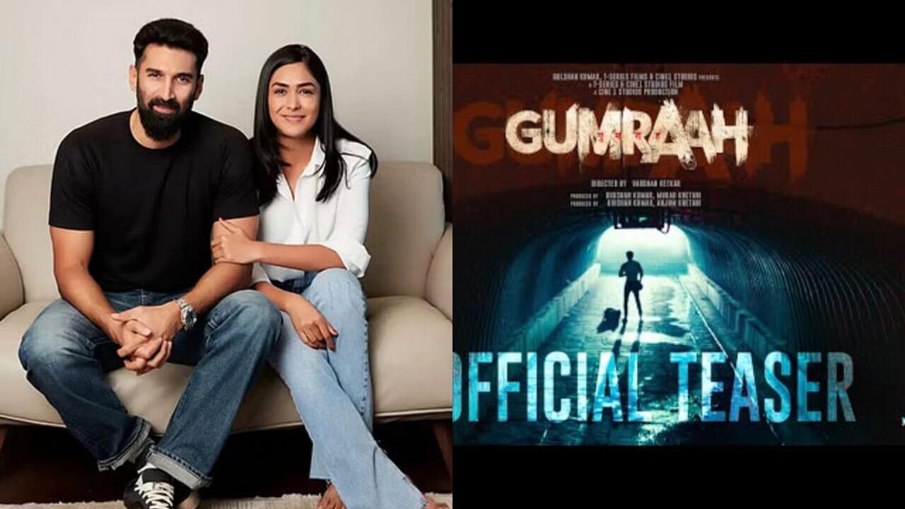 Trailer of Aditya Roy Kapur and Mrunal Thakur thriller film Gumrah launched 7897