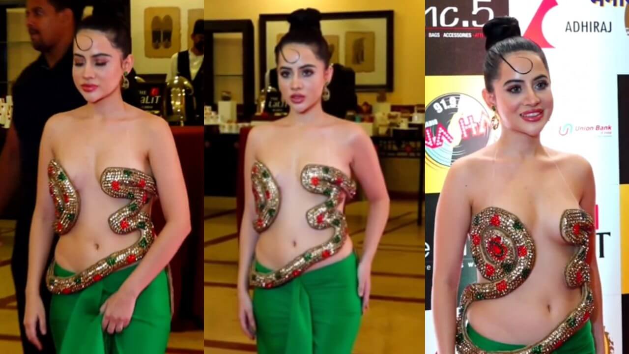 Urfi Javed donned the serpent avatar, fans were blown away 4647