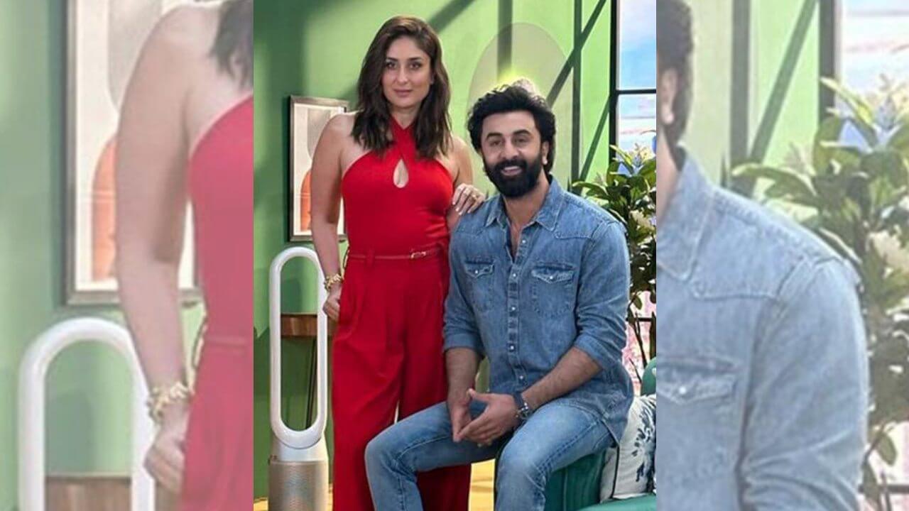 Why did Ranbir have to drink tea from an empty cup in Kareena's talk show? 7410