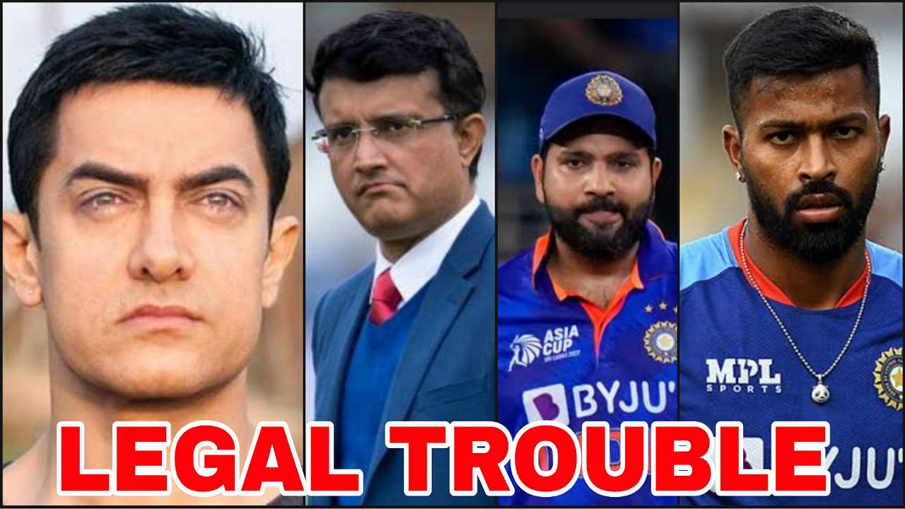 Actors Aamir Khan, Sourav Ganguly, Rohit Sharma and many other celebrities stuck in legal trouble, read full news 10771