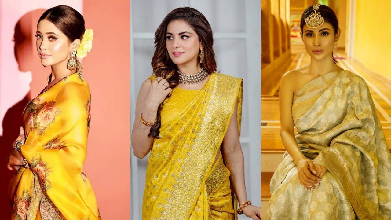 From Mouni Roy to Shraddha Arya: The killer style of these actresses seen in silk saree avatar 11627