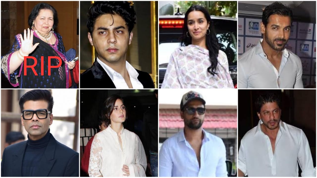 Goodbye Pamela Chopra: Shahrukh Khan, Karan Johar, Aryan Khan, Shraddha Kapoor, Vicky Kaushal-Katrina Kaif, John Abraham and many other stars pay final tribute to Pamela Chopra 11781