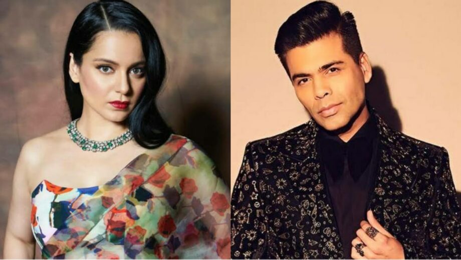 Kangana Ranaut made a big claim on Karan Johar, said- the director insulted on National TV 10588