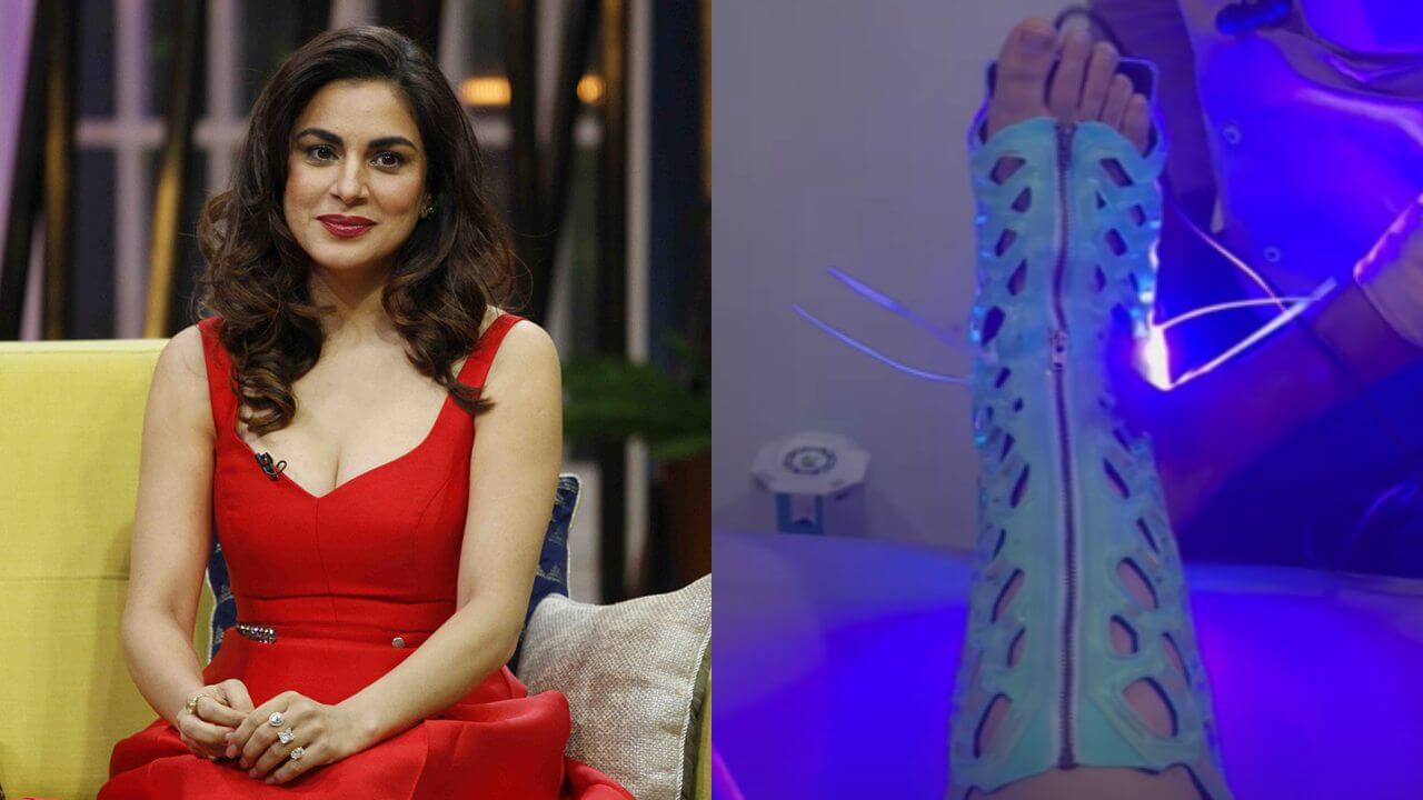 Kundali Bhagya fame Shraddha Arya tries new technique for foot problem, know technique 11476