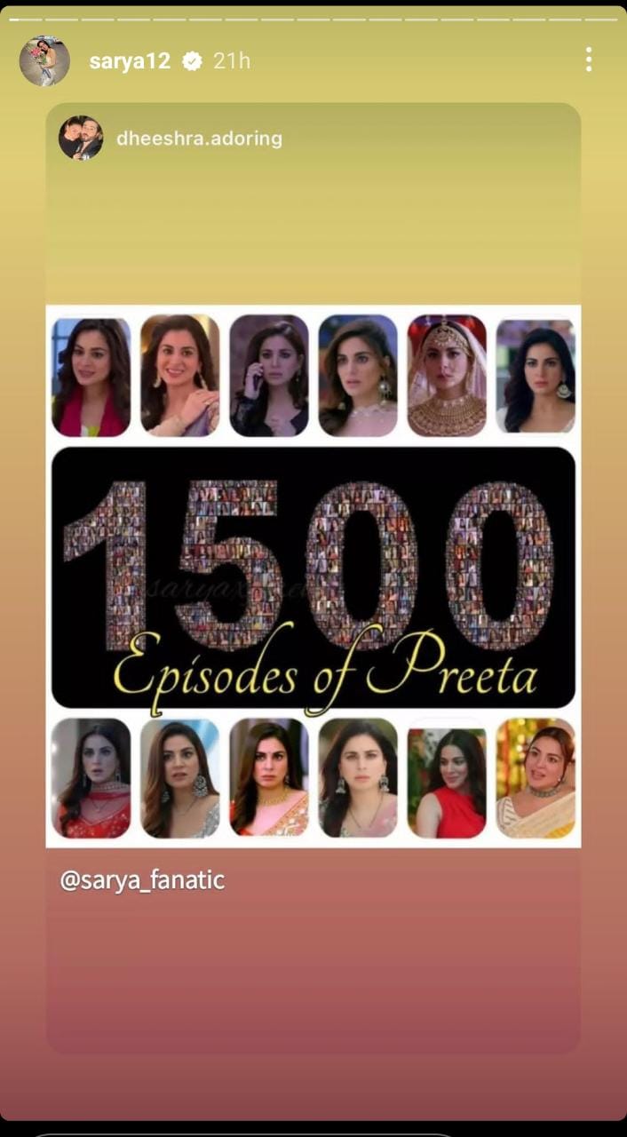 Kundali Bhagya: Shraddha Arya aka Preeta celebrates the completion of 1500 episodes of the show, see how the actress celebrated 10630