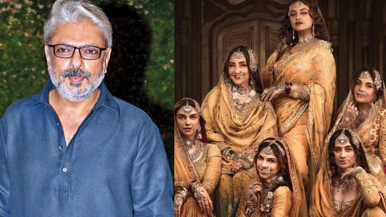 Sanjay Leela Bhansali built a huge set of his web series Heeramandi in 1,60,000 sq ft 12336