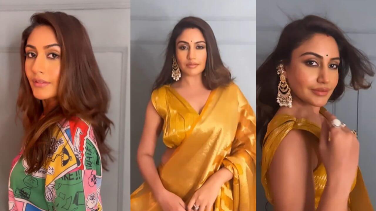 Surbhi Chandna's glamor in silk sarees, see photos 12955