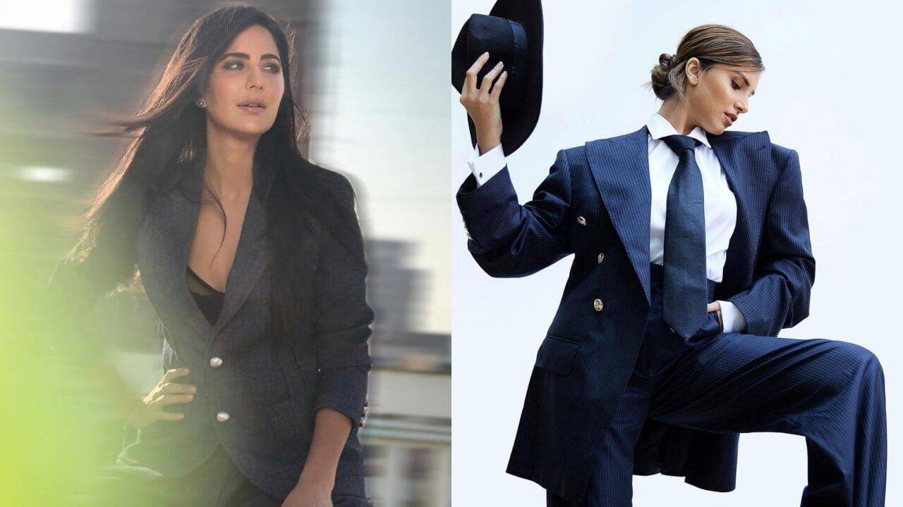 Tara Sutaria or Katrina Kaif: Which actress won your heart in pant suit style? 11155