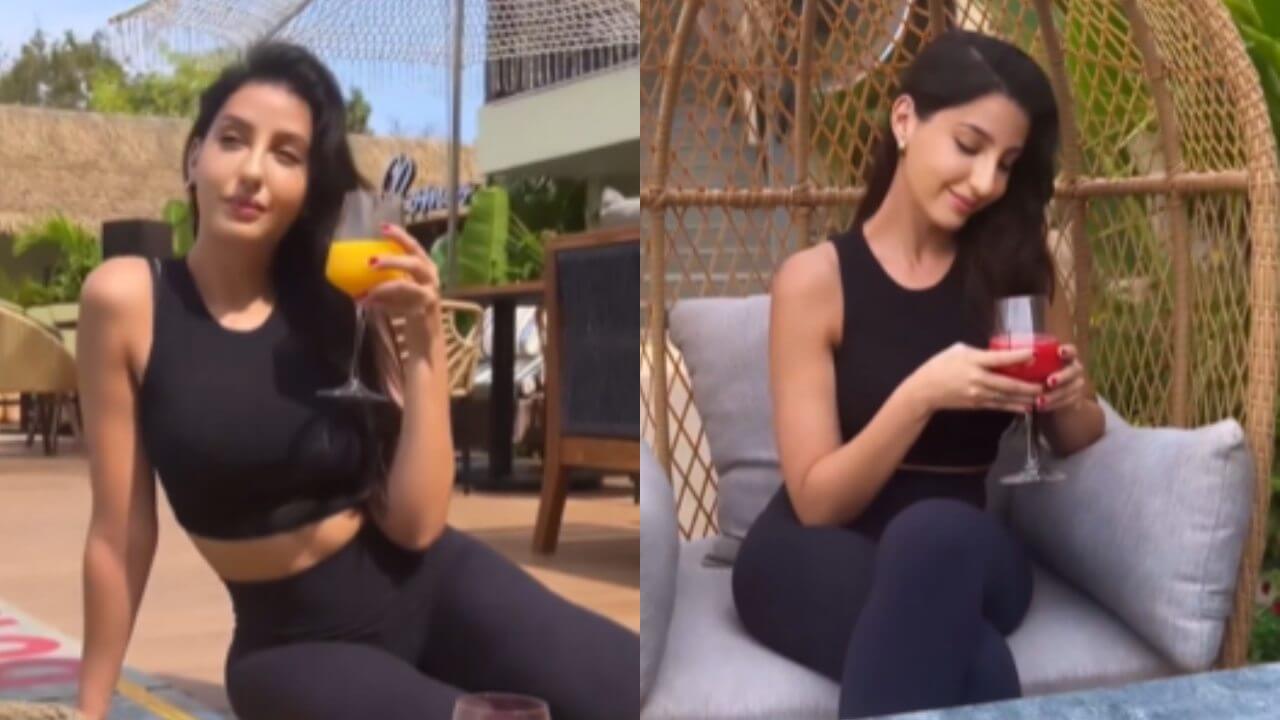 Nora Fatehi rocked the pool side, video went viral 13938