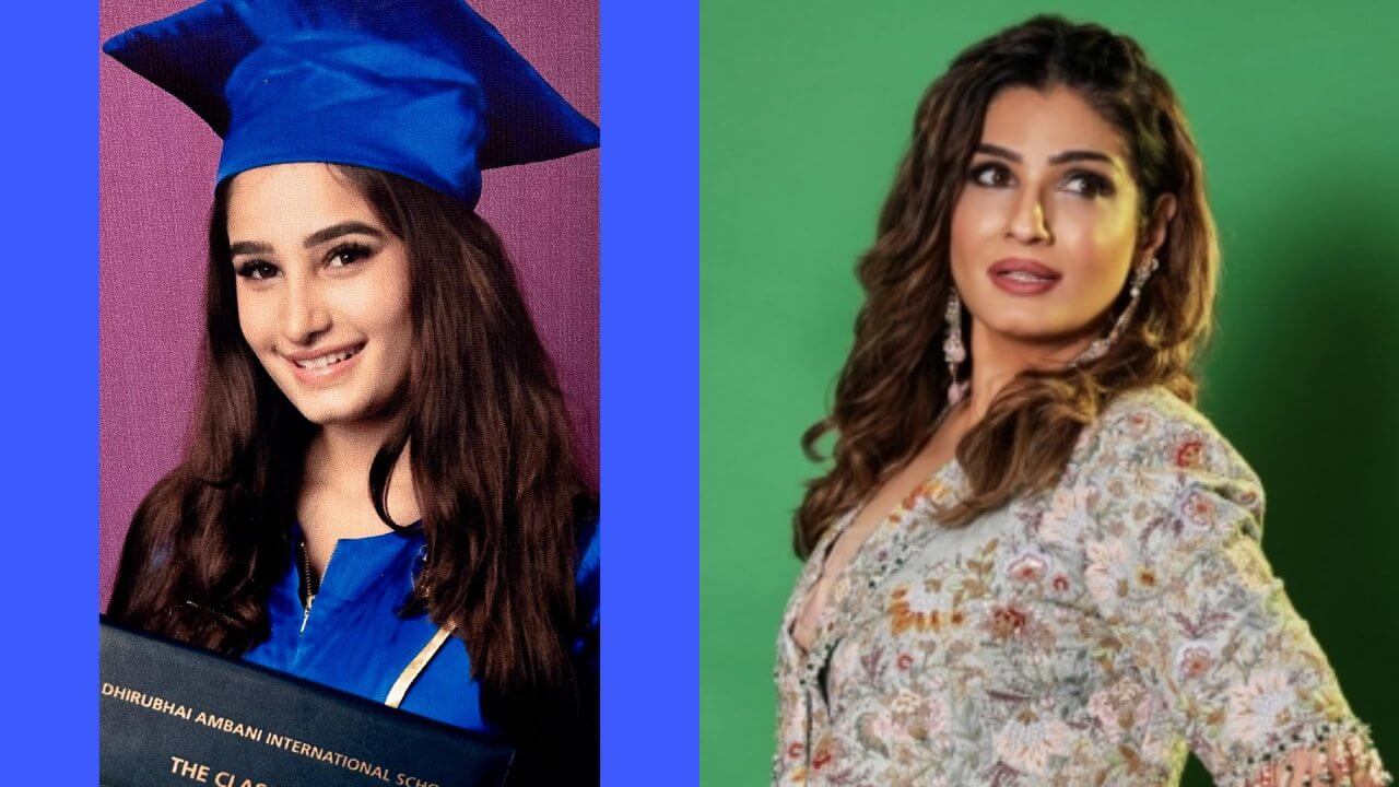 Raveena Tandon's darling daughter Rasha Thadani has become a graduate, mother shared the photo and congratulated her. 15838