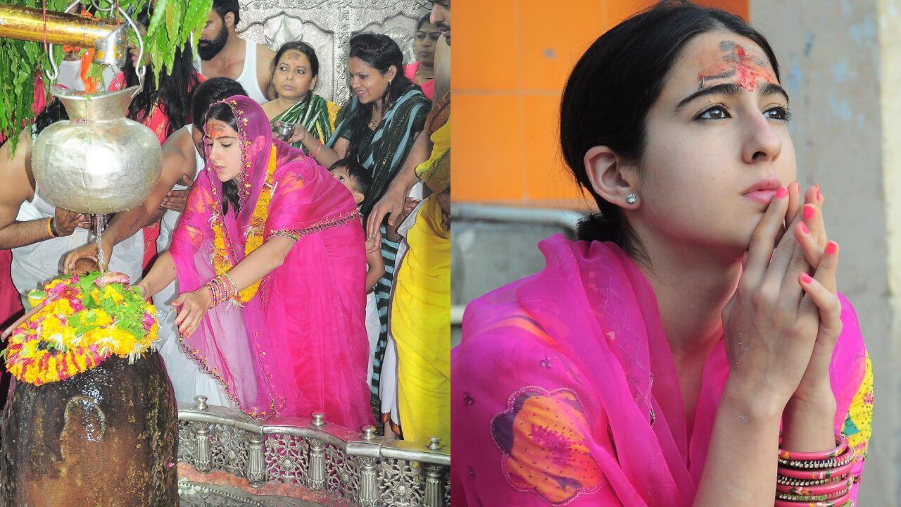 Sara Ali Khan arrived to visit Mahakaleshwar, took blessings of Mahadev 15921