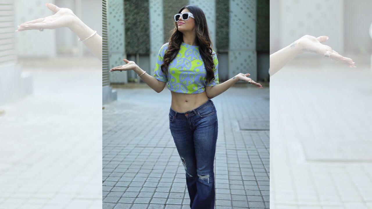 Akanksha Puri's bold crop-top look left users breathless, see Akanksha's bold style 17516