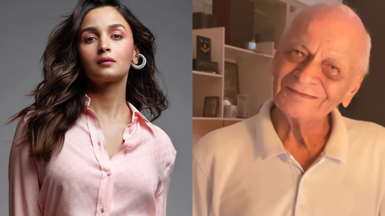 Alia Bhatt's maternal grandfather passed away, information given by emotional post 15947