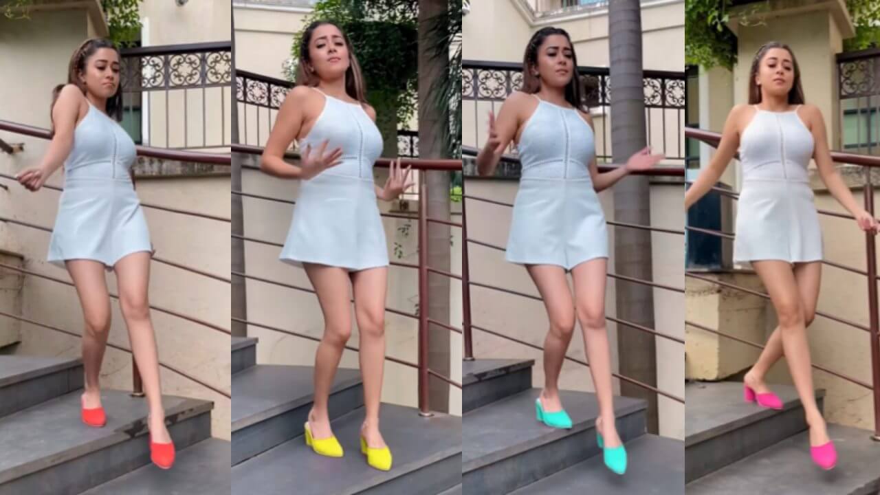 Colorful heels of Bigg Boss girl Tina Dutta caught everyone's attention 17634