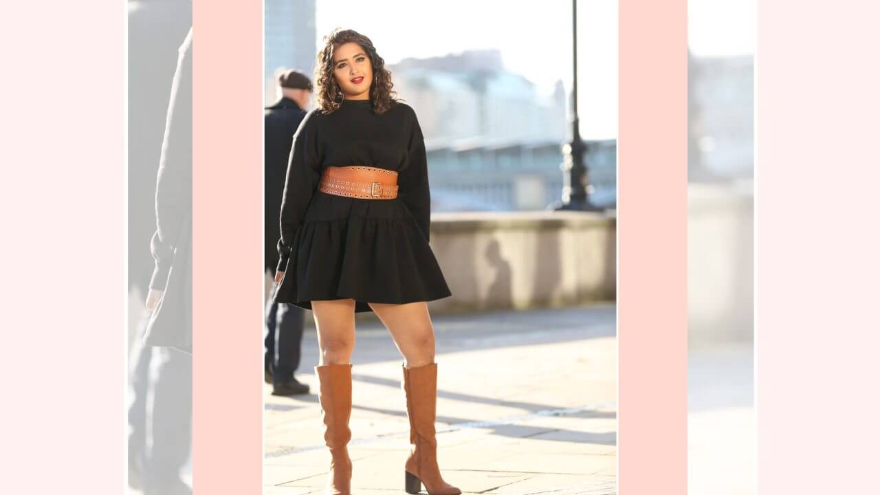 Kajal Raghavani stormed the internet again, fascinated everyone with her black skirt top 17040