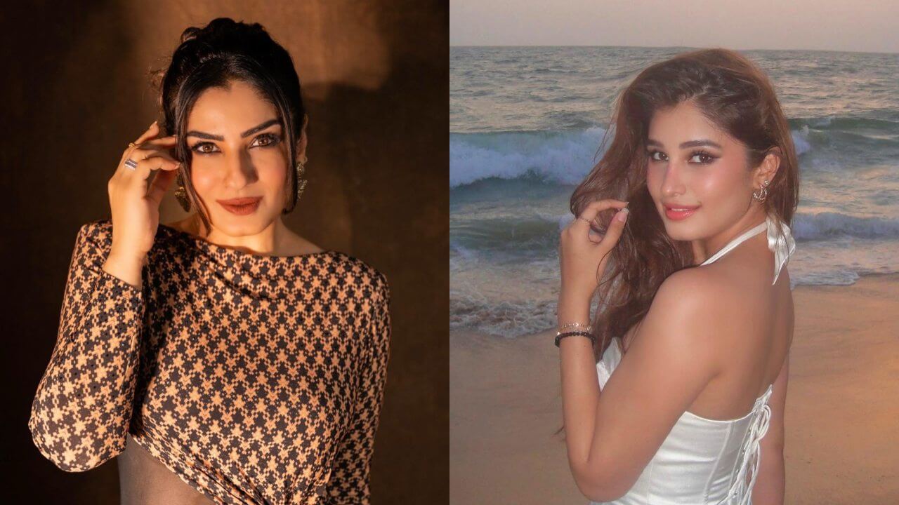 Raveena Tandon's daughter Rasha Thadani worked her magic on the river bank 16790