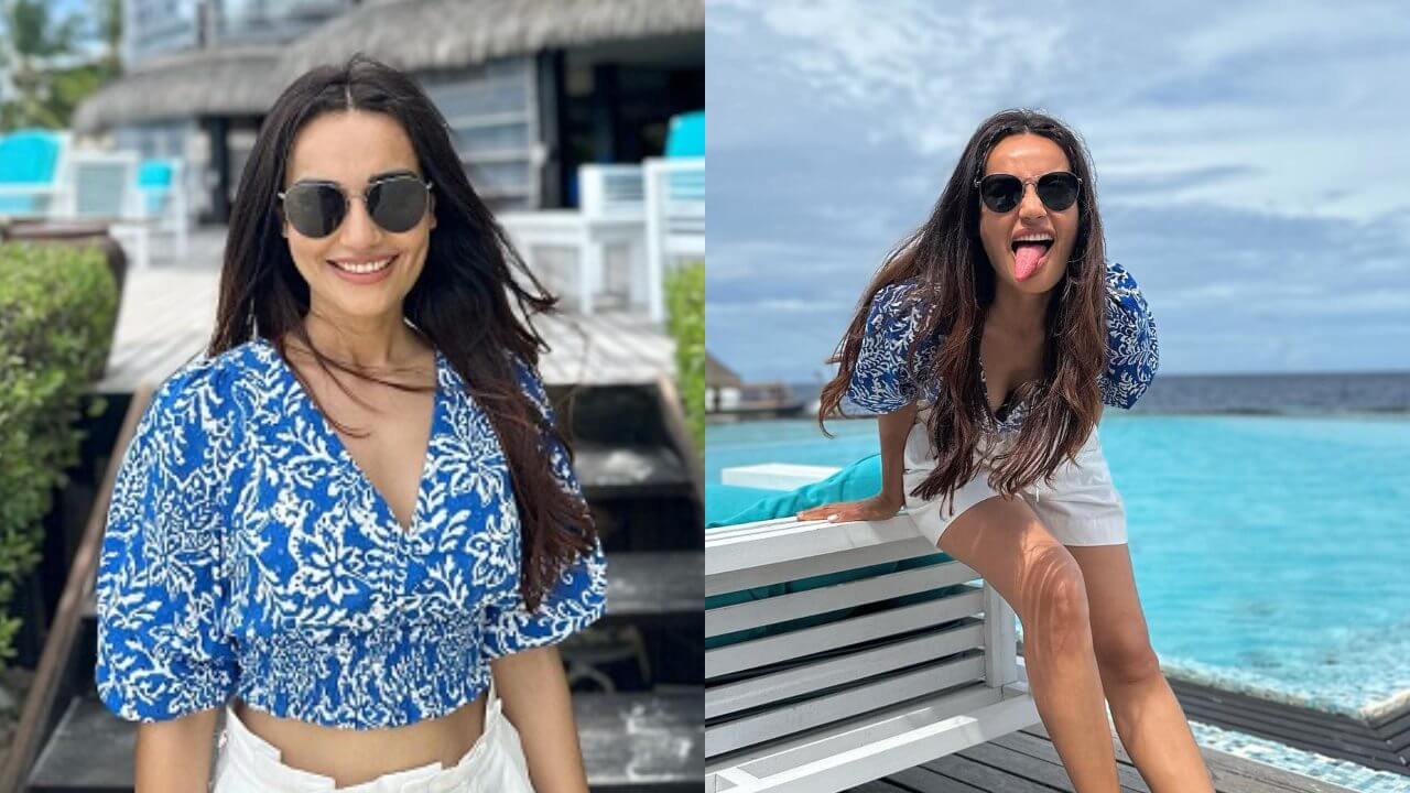 Surbhi Jyoti is enjoying fun-filled moments in Maldives, see charming pictures 16886