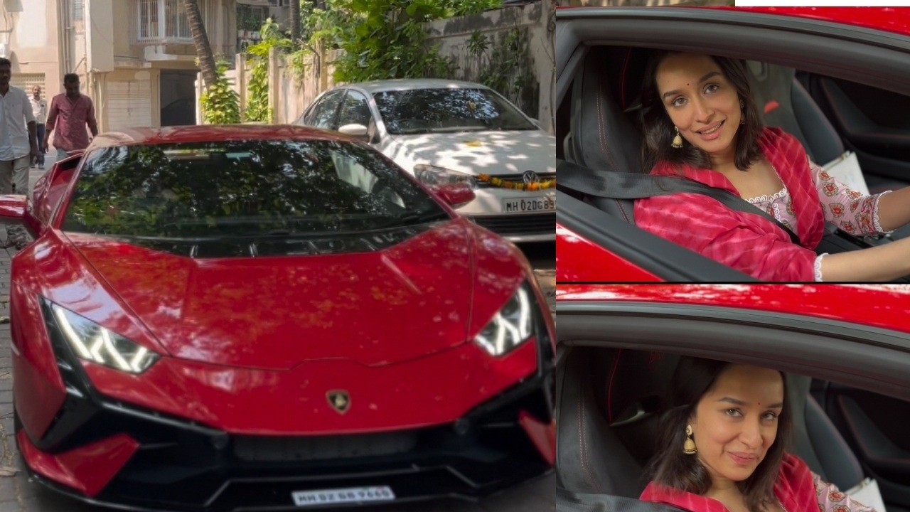 विधि-विधान के साथ 4.5 करोड़ की Lamborghini आईं Shraddha Kapoor के घर, रफ्तार में बुलेट ट्रेन से भी है तेज 33953